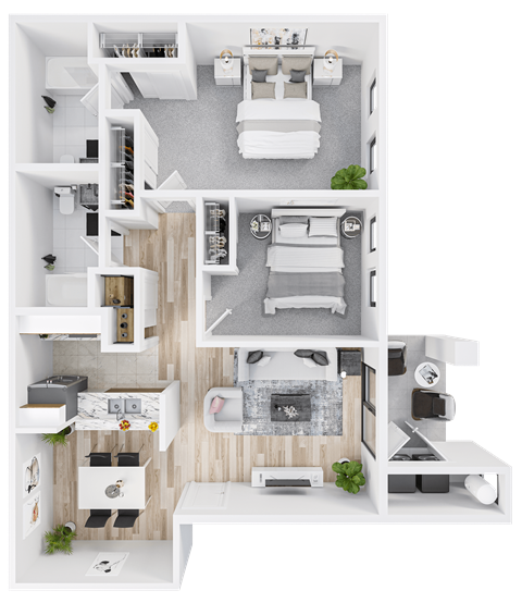 B1 Floor Plan Image at in Henderson